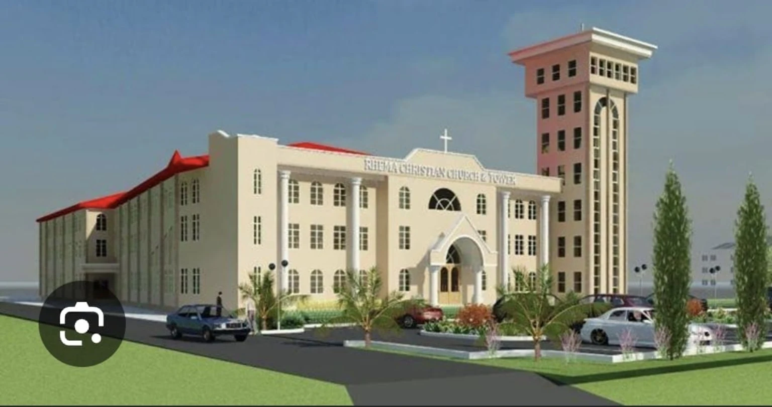 Rhema Christian Church and Towers in Otta